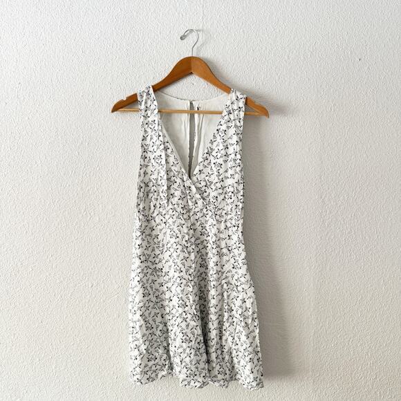 Free People Dresses & Skirts - Free People mini dress womens 6 Walk Me Home Bird Print feminine boho summer